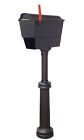 Stb2007-spk590-blk-lb997 Special Lite Products Town Square Curbside Locking Mailbox 092776129610
