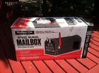 Steel City Mailbox Excellent 2 Medium Rural 1-1 Black 1