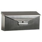 Steel Delegance Gibraltar Wall-mount Horizontal Stainless Mailbox