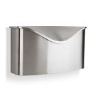 Steel Outdoor Umbra Postino Brushed Decor Stainless Home Mailbox