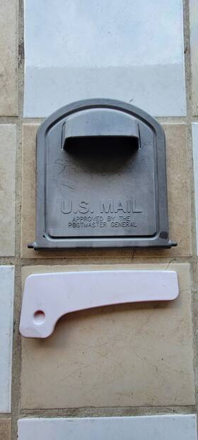 163574a01b Step2 Mailmaster Express Plus Mailbox Door And Handle With Mail Flag