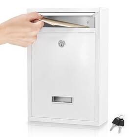 Stnfarebi 797505961768 Mailbox Wall Mounted Key Lock Mail Boxes 3.3 Inch D X 8.5 W 12.6 H Weatherpro