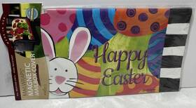 Studio M 843259123317 Mail Wraps Vinyl Magnetic Mailbox Cover Easter Bunny -time To Hide Eggs