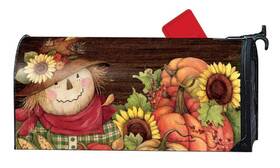 Studio M 843259147504 Autumn Scarecrow Decorative Mailwrap The Original Magnetic Mailbox Cover Made In