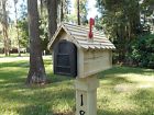 Style Handcrafted Mailbox Scalloped Pressure Treated