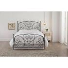 Bd8045k Style Well Platform Bed Classic Scroll Detailing Oil Rubbed Bronze King Metal