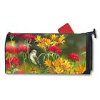 Mail05980 Summer Mailwrap Magnet Flowers Works