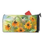 Mail05962 Sunflower Chickadee Works Magnet Mailwrap
