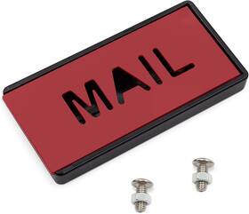 Superbobi 313107637612 Mailbox Flag Front Mount Brick Stone Stylish Replacement 4 Inch X