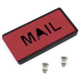 Superbobi 707618729742 Mailbox Flag Front Mount Brick Stone Stylish Replacement 4 Inch X 2 0