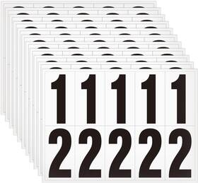 Superflash 313052658687 1.5 Inch Self Adhesive Numbers For Mailbox House Reflective