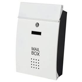 Ksmb005wt Suwisser Locking Mailbox Wall Mount Large Capacity With Key Lock Waterproof