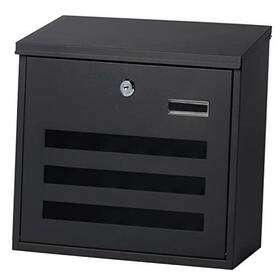 Ksmb918bk Suwisser Wall-mount Mailbox With Key Lock Large Capacity Locking For Outside