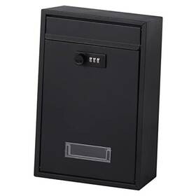 Ksmbmm06bm Suwisser Wall Mounted Vertical Mailbox With Combination Lock Medium Capacity Hanging