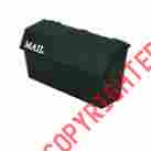 T-h6001bl Flambeau Hardware Wall Mount Mailbox Black 071617060015