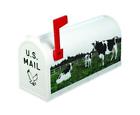 T-rd-cow2 Flambeau Scenic Decor Series Mailbox Holstein Cows 071617027711