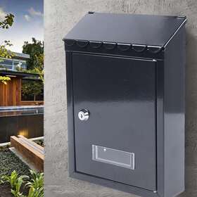 Tx0080 Tbvechi Modern Outdoor Waterproof Extra Large Drop Box Wall Mounted Mailbox With 2 Keys New