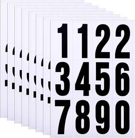 Oh-tenare-6483252 Tenare 8 Set Reflective Mailbox Numbers Vinyl Waterproof Number Self Adhesive Fo