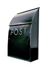 Th-10023 Nach Milano Pointed Post Wall Mounted Mailbox 692000100233