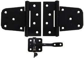 592796 The Hillman Group Ornamental Hardware Kit Black 1-pack