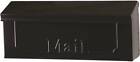Thhb0000-thhb0001 Solar Group Wall Mailbox Black