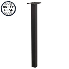 Top Mount Mailbox Post Crossarm Stand Durable Letter Box Alluminum Black Newwwww