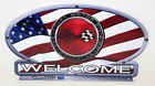 Top7flag Corvette Topper Mailbox Photosteel -