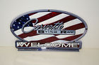 Topray1flag Corvette Photosteel Mailbox - Topper