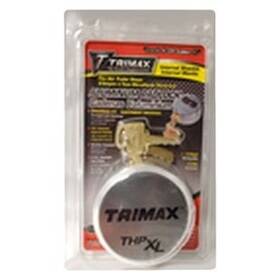 Trimax 797824103153 Hockey Puck Steel Silver Weather Resistant Internal Shackle Padlock
