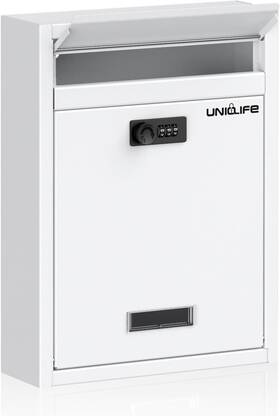 Bg3573-bk Uniclife Wall Mount Mailbox For Outside Large Locking With Combination