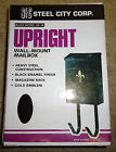 Ur-1b Black Wall Mount Mailbox