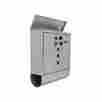 Usmb03 Aleko Locking Mail Box Outdoor Security Steel Mailbox Wall Mount Lock Keys Letter Drop 750670427026