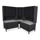 Util0052-bk Marvel Mailroom Organizer Cabinet Riser Slot 0762805819118