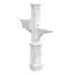 Va85753 Mayne Westbrook Decorative White Post Pole Large Durable Polymer Mailbox 73995 85733
