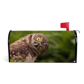 Vantaso-cp-mbigc01 Vantaso Mailbox Covers Magneticfunny Owl Letter Post Box Wraps Cover For Outdoor Garden