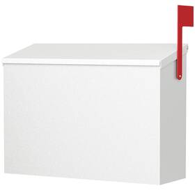 Bxx01wt Versasky Wall-mount Mailbox For Outside Large Capacity Rust-proof Mail Box With Stay-