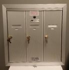 3compartment Vertical 1250-3ha Series Mailbox Recessmount Aluminum Florence 1250