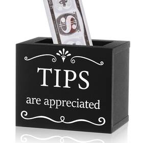 Bs-vesici-2843 Vesici Metal Tips Jar Donation Iron Tip Bucket 6 X 4 5 Inch Collection Money Stora