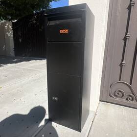 Bgxdxglds44inqou9 Vevor Package Delivery Lock Box Storage Parcel Deliveries Porch Drop Container