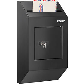 Yjxqhs1625104jhqj Vevor Suggestion Donation Box Steel Comments Combination Lock For School Office