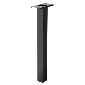 Ytg-1-h Vevor Mailbox Post In-ground Steel Kit With Plate 43x4x4 In Black