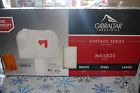 Vintage Mail White Series Steel Large Gibralter Capacity