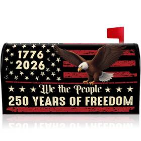 17762026 Visstree A0601508 250 Anniversary Usa Mailbox Covers Magnetic Years America Magne
