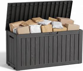 Vixzen 711181523058 85 Gallon Package Delivery Boxes For Outside Secure Large Parcel Drop Sto