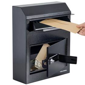 Faf510003 Volcora Key Drop Box With Lock Slot Depository Safe Digital Keypad Outdoor