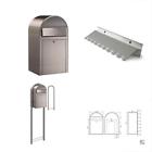 Vp03511bl Bobi Usps Wall Mount Mailbox European Outdoor Curbside 8857379394764