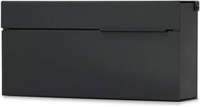 Vsons Design 628250569209 Modern Mailbox Aluminum Black Powder Coated Wall-mount
