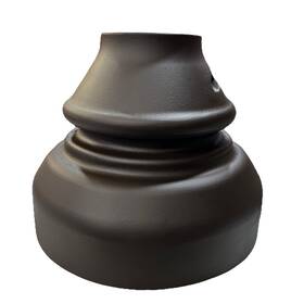 4bc6-bz Wave Lighting Bronze Decor Base Cover 4 Inch Post