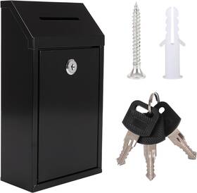 Box001 Wayasdcu 313036713708 Metal Donation Box With Lock Ballot Drop Suggestion S