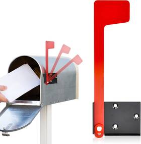 22432244 Waylenbo Mailbox Flag Replacement Kit Galvanized Steel Rustproof With Gravi
